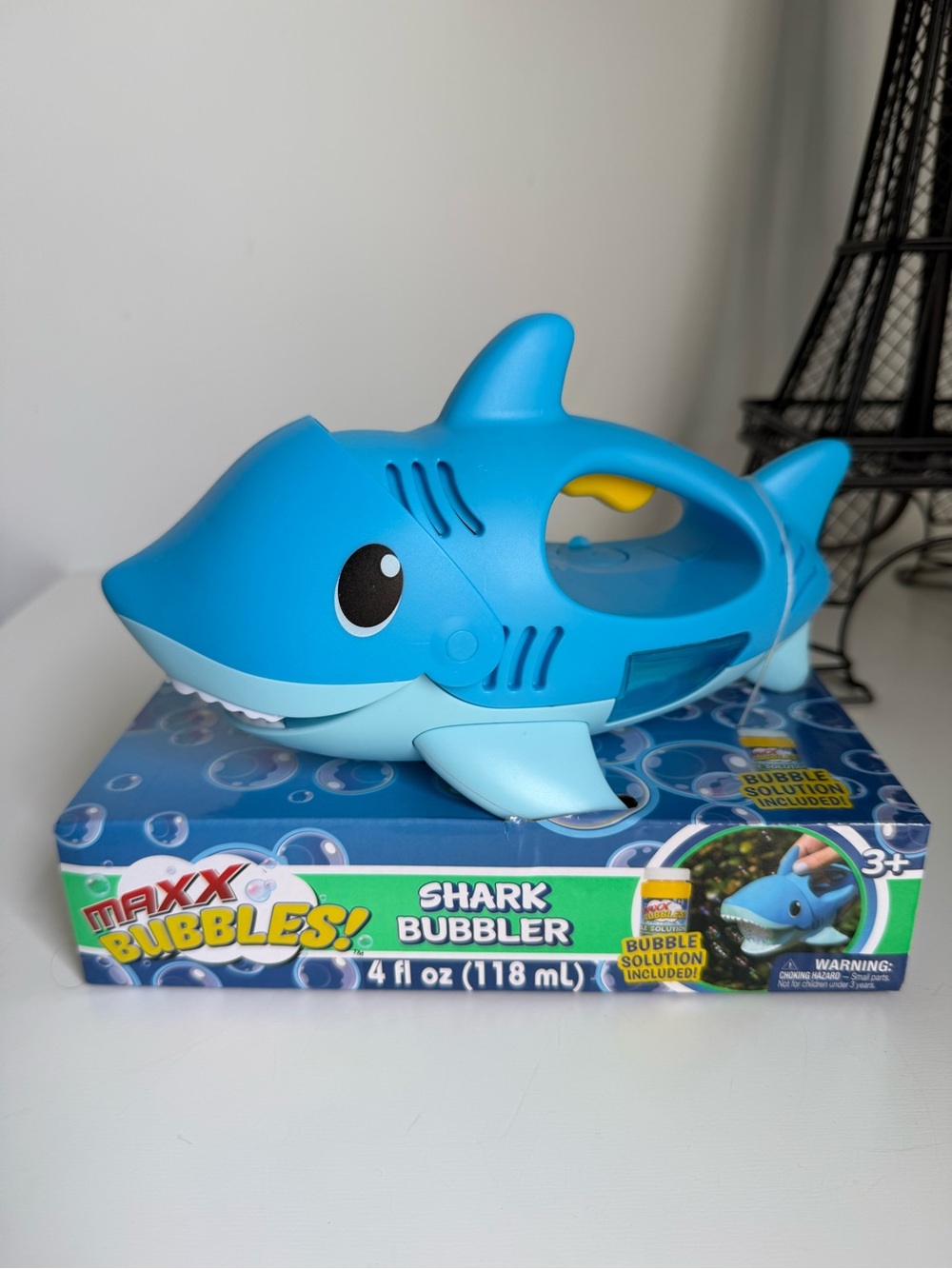 Shark Bubbler - Bright Blue